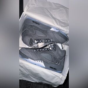 Jordan 5 🐺 Wolf grey size 8 (2026)